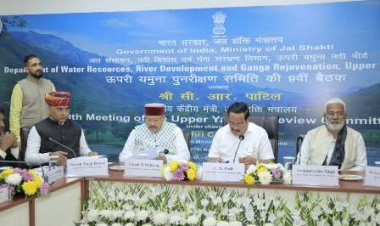 नोएडा में अपर यमुना रिव्यू कमेटी की 9वीं बैठक, राज्य में यमुना जल लाने का मार्ग प्रशस्त