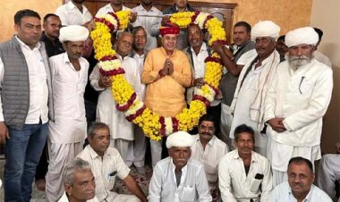 पंचायत समिति झंवर बनने पर क्षेत्रवासियों ने जताया मुख्यमंत्री और संसदीय कार्य मंत्री का आभार