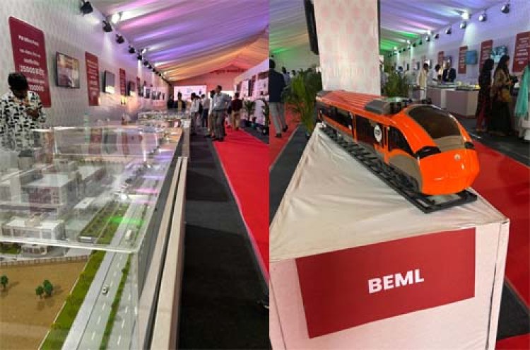 मध्यप्रदेश के चहुँमुखी विकास को दर्शाती प्रदर्शनी का आयोजन