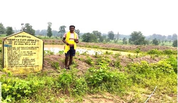 सोनवर्षा में डबरी निर्माण से खेती और आजीविका को मिला सहारा