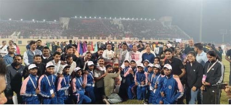 राष्ट्रीय कीड़ा प्रतियोगिता 2025 में प्रदेश के एकलव्य आदर्श आवासीय विद्यालयों का उत्कृष्ट प्रदर्शन, देश में द्वितीय स्थान