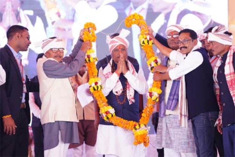 छत्तीसगढ़ शासन जनजातीय समुदाय के समग्र विकास के लिए संकल्पित: मुख्यमंत्री साय