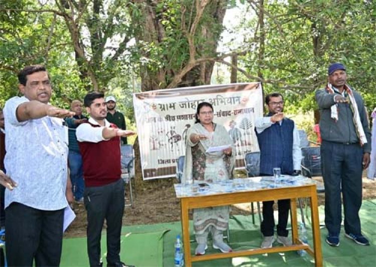 नशामुक्त भारत अभियान (NMBA) की 5वीं वर्षगाँठ पर छत्तीसगढ़ में 19,958 स्थलों पर 6.70 लाख से अधिक लोगों ने ली नशामुक्ति की शपथ