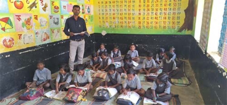 एकल शिक्षक से मिली राहत: सरपता प्राथमिक शाला में नए शिक्षक के आगमन से बदली शिक्षा की तस्वीर