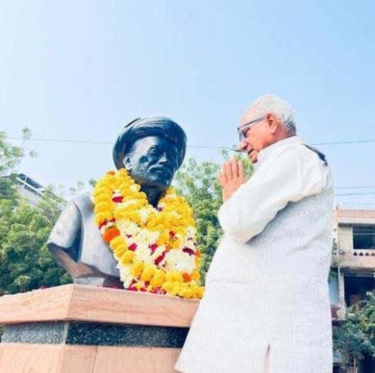 फुले जी के विचारों से प्रेरित समाज ही सशक्त भारत की नींव है: राज्यसभा सांसद राजेंद्र गहलोत