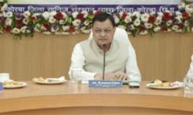 डीएमएफ से एक दिन मॉडल जिला बनेगा कोरबा -मंत्री लखनलाल देवांग