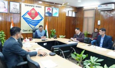 मुख्य सचिव आनन्द बर्द्धन की अध्यक्षता में रोप-वे विकास समिति की बैठक,  कहा- सभी रोप-वे प्रस्तावों को इस समिति से स्वीकृति लेना अनिवार्य