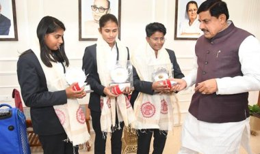 प्रदेश की तीन महिला क्रिकेट खिलाड़ियों को दी जाएगी 25-25 लाख रूपए की प्रोत्साहन राशि : मुख्यमंत्री डॉ. यादव