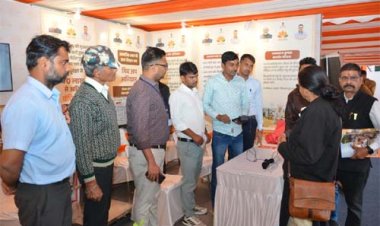 राज्य स्तरीय प्रदर्शनी:  सामाजिक न्याय एवं अधिकारिता विभाग की स्टॉल पर विजिटर्स का बढ़ा फुटफॉल
