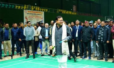 निरोगी रहना मनुष्य की सबसे बड़ी पूंजी है और खेल इस दिशा में सबसे प्रभावी माध्यम: मुख्यमंत्री धामी