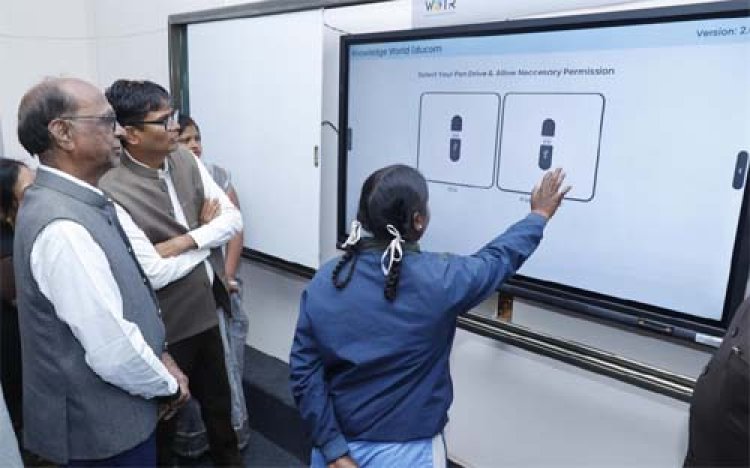 तनाव मुक्त होकर स्वस्थ मन से पढ़ाई करें: वित्तमंत्री ओ.पी.चौधरी