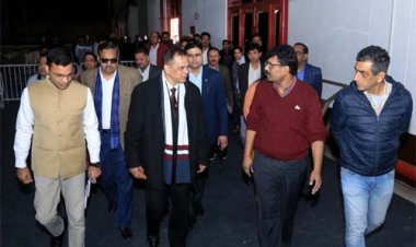 राजस्थान डिजिफेस्ट टाई ग्लोबल समिट- 2026, मुख्य सचिव ने कार्यक्रम स्थल जेईसीसी, सीतापुरा पहुंचकर लिया तैयारियों का जायजा