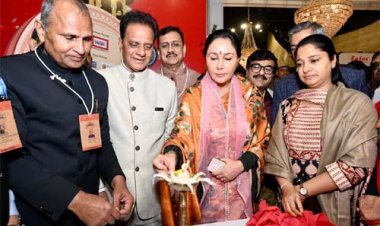 उपमुख्यमंत्री दिया कुमारी ने कोटा हाड़ौती ट्रैवल मार्ट-2026 में प्रदर्शनी का किया शुभारंभ