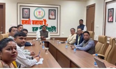 मंत्री गजेंद्र यादव ने किया विधि विभाग की नई वेबसाइट का लोकार्पण