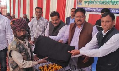 डीडवाना-कुचामन के चितावा में घुमंतु परिवारों के बच्चों का संवर्धन व प्रोत्साहन किया