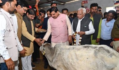 मुख्यमंत्री डॉ. यादव ने ग्राम पंचायत मढ़ी महिदपुर में ग्राम सभा में हुए शामिल