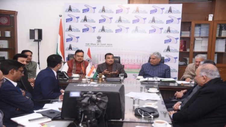 CM भजनलाल ने की केन्द्रीय सड़क परिवहन एवं राजमार्ग मंत्री नितिन गडकरी से मुलाकात