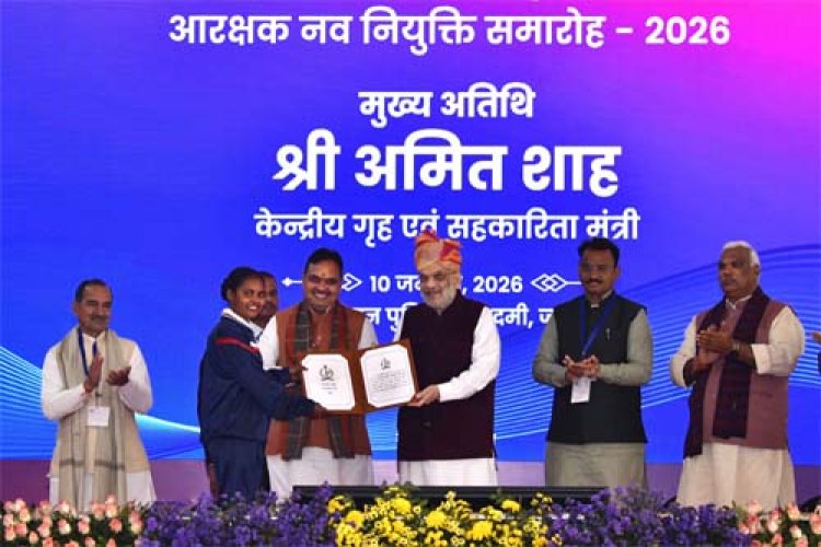 कांस्टेबल नव नियुक्ति समारोह: बोले केंद्रीय गृह मंत्री अमित शाह- बिना सिफारिश और बिना खर्चे के युवाओं को मिल रही नौकरी