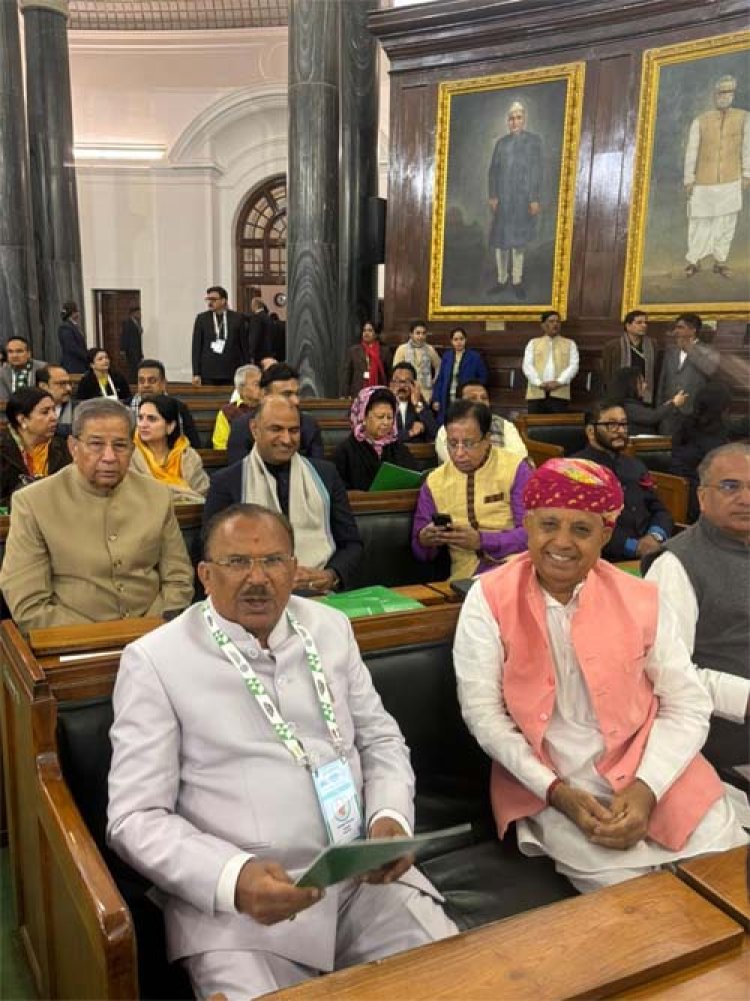 राजस्थान विधान सभा अध्यक्ष वासुदेव देवनानी ने नई दिल्ली में 28वें राष्ट्रमंडल संसदीय सम्मेलन के उद्घाटन समारोह में भाग लिया