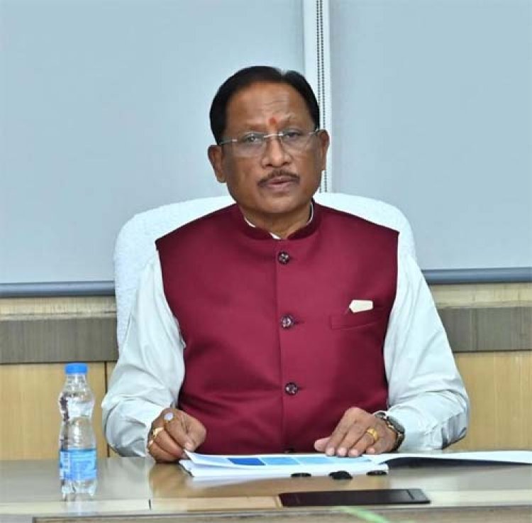 किसानों की समृद्धि के लिए सिंचाई परियोजनाओं का सुदृढ़ होना आवश्यक : मुख्यमंत्री विष्णु देव साय