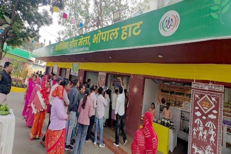 तीन दिवसीय आजीविका ग्रीन मेला भोपाल हाट में शनिवार से शुरू