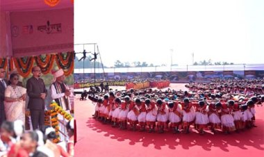 अबूझमाड़ का गौरव: मल्लखंब के नन्हे वीरों ने राष्ट्रपति के समक्ष दिखाई अद्भुत कला