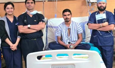 मेडिकल कॉलेज अस्पताल रायपुर के हार्ट-चेस्ट एवं वैस्कुलर सर्जरी विभाग की एक और बड़ी सफलता, चाकू से कटी मुख्य धमनी, सबक्लेवियन आर्टरी को जोड़कर बचाया युवक का हाथ