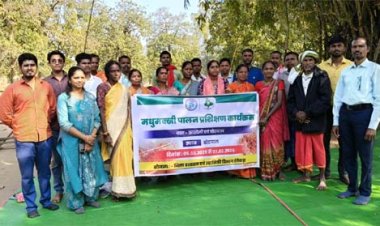 प्रधानमंत्री धन-धान्य योजना से दंतेवाड़ा में मधुमक्खी पालन को बढ़ावा