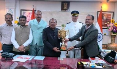 स्‍पीकर देवनानी ने विधान सभा उद्यान‍कर्मियों को दी बधाई, राजस्‍थान विधान सभा उद्यान को बेस्‍ट एक्‍जीबिटर ऑफ दी शो शील्‍ड मिली