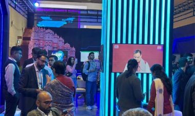 भारत मंडपम में स्थापित ‘राजस्थान एआई पवेलियन’, राज्य सरकार अधीन स्टार्ट अप एवं निवेश मॉडलों का प्रदर्शन