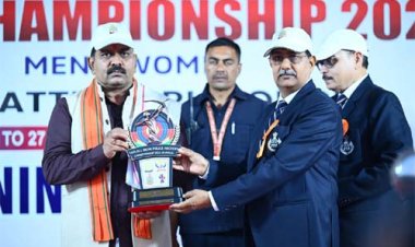 चौदहवीं अखिल भारतीय पुलिस तीरंदाजी प्रतियोगिता का उपमुख्यमंत्री विजय शर्मा ने किया शुभारंभ