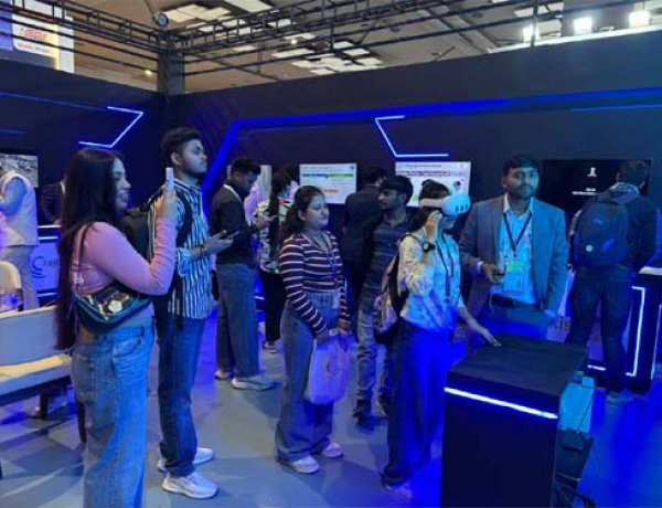 इंडिया AI इम्पैक्ट समिट 2026 में दर्शकों को आकर्षित कर रहा 'राजस्थान AI पवेलियन'