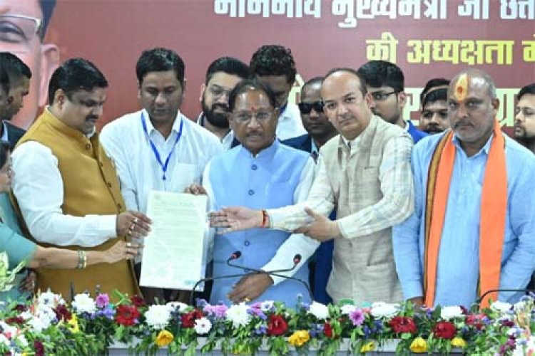 विकसित भारत - जीरामजी योजना से ग्रामीण क्षेत्रों में बढ़ेगा रोजगार और आजीविका का दायरा: मुख्यमंत्री विष्णु देव साय