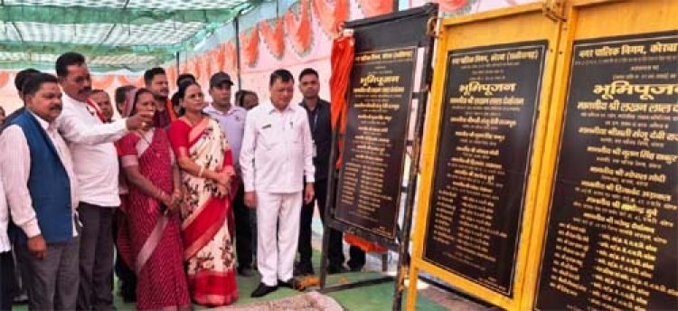 बालको जोन अंतर्गत वार्डाे को मिली 02 करोड़ 17 लाख रूपये के विकास कार्याे की सौगात