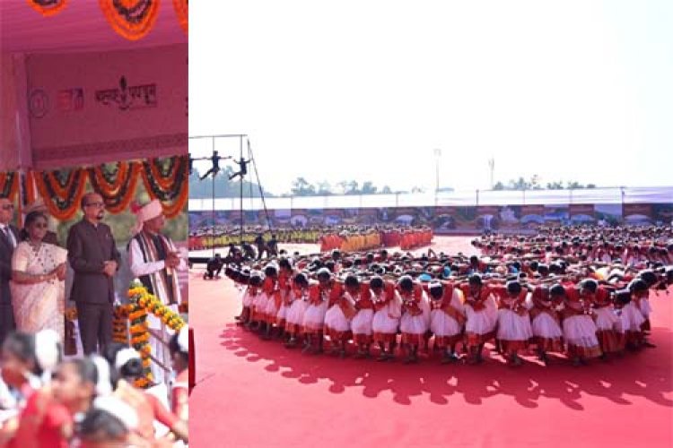 अबूझमाड़ का गौरव: मल्लखंब के नन्हे वीरों ने राष्ट्रपति के समक्ष दिखाई अद्भुत कला