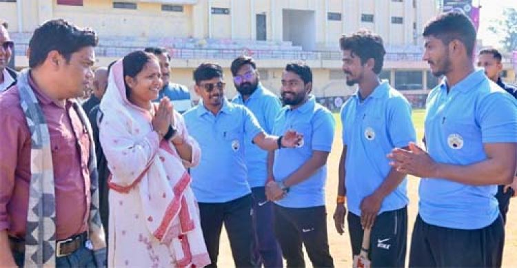 खेल मड़ई बना स्वास्थ्य और सौहार्द का मंच: मंत्री लक्ष्मी राजवाड़े