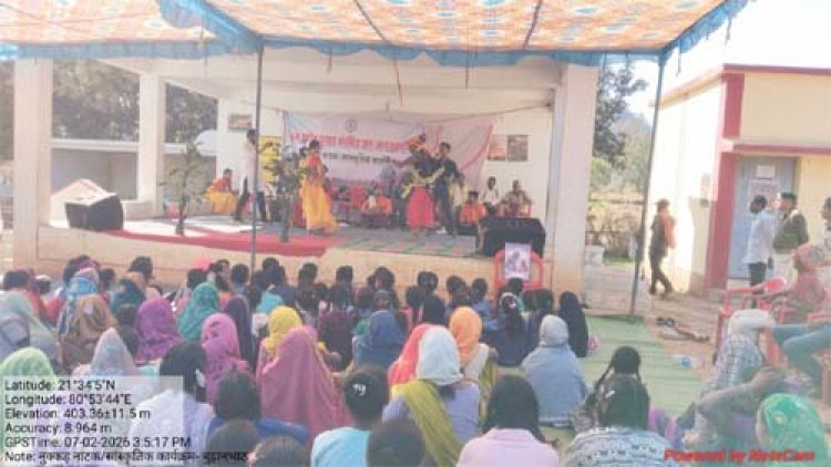 नुक्कड़ नाटक एवं सांस्कृतिक कार्यक्रमों के माध्यम से वन अग्नि रोकथाम के लिए जनजागरूकता अभियान