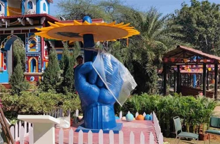 सूरजकुंड अंतरराष्ट्रीय शिल्प मेले में राजस्थान मंडप बना आकर्षण का केन्द्र