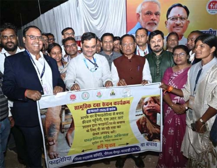 स्वस्थ समाज ही समृद्ध राज्य की नींव : मुख्यमंत्री विष्णु देव साय