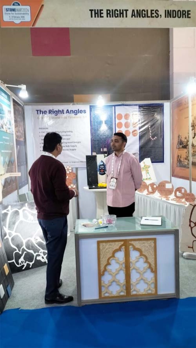 मध्यप्रदेश की 9 स्टोन आधारित एमएसएमई इकाइयों ने जयपुर में इंडिया स्टोन मार्ट में की सहभागिता