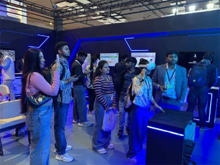 इंडिया AI इम्पैक्ट समिट 2026 में दर्शकों को आकर्षित कर रहा 'राजस्थान AI पवेलियन'