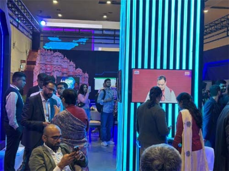 भारत मंडपम में स्थापित ‘राजस्थान एआई पवेलियन’, राज्य सरकार अधीन स्टार्ट अप एवं निवेश मॉडलों का प्रदर्शन