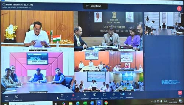 राज्य सरकार जल संरक्षण को जनआंदोलन का स्वरूप देने के लिए प्रतिबद्ध: मुख्यमंत्री साय