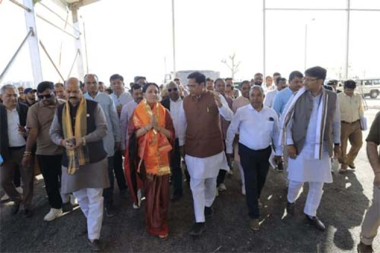 अजमेर में प्रधानमंत्री की ऐतिहासिक जनसभा की तैयारियां