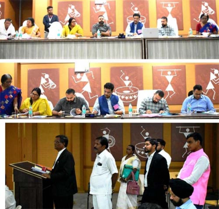 प्रमुख सचिव सोनमणि बोरा की अध्यक्षता में उच्च स्तरीय प्रमाणीकरण छानबीन समिति की बैठक