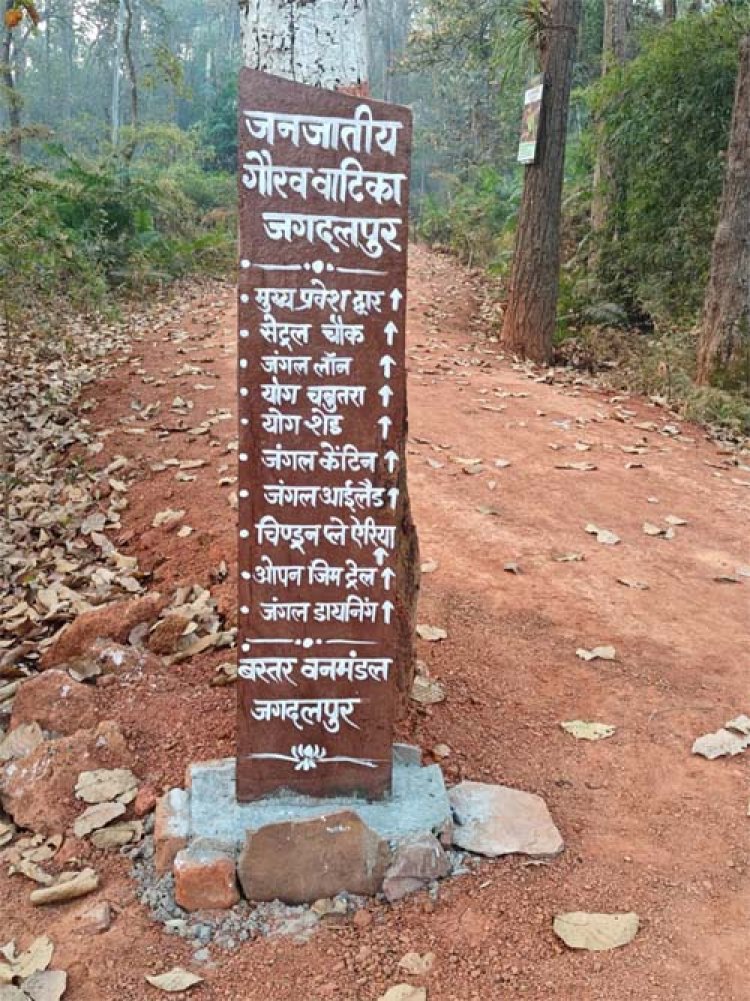 गार्बेज से गौरव तक: डंपिंग ग्राउंड से बनी ‘जनजातीय गौरव वाटिका’