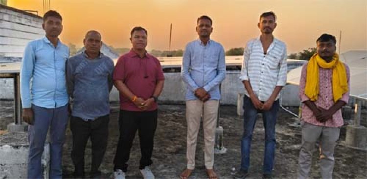 काशीराम बने ऊर्जादाता, 3 किलोवाट सोलर प्लांट से बिजली बिल शून्य