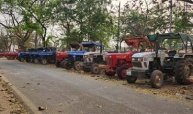 खनिज के अवैध उत्खनन एवं परिवहन मामले में 27 वाहन जब्त