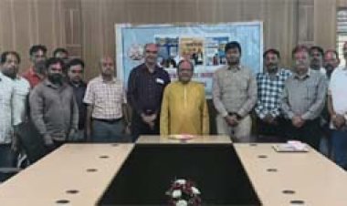 कुशाभाऊ ठाकरे पत्रकारिता विश्वविद्यालय में होली मिलन