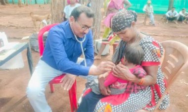 नारायणपुर के सुदूर गांवों में पहुंच रही हैं स्वास्थ्य सेवाएं : 107 ग्रामीणों को मिला उपचार